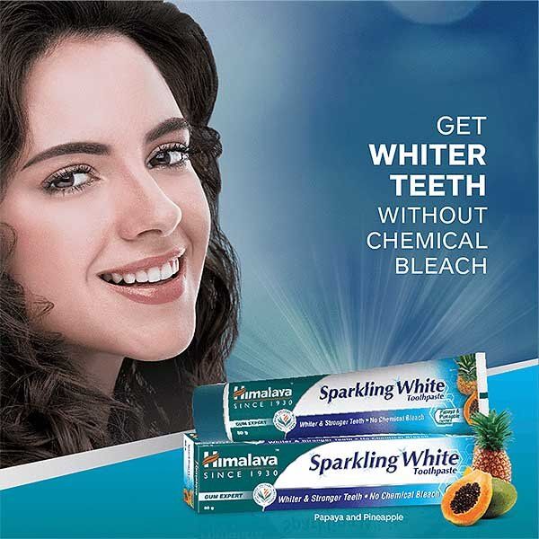 Himalaya Sparkling White Toothpaste 4 Himalaya Sparkling White Toothpaste