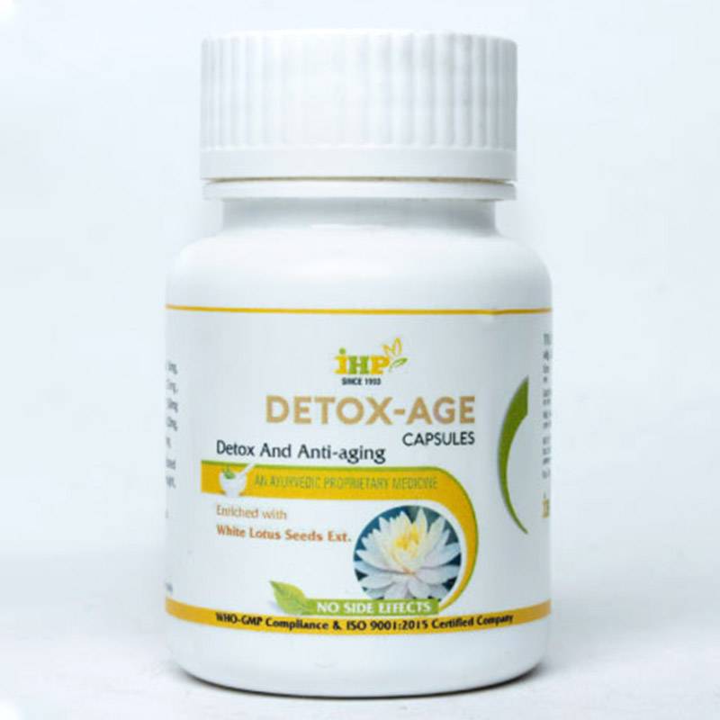 IHP Detox Age Capsules For Detox and Anti Aging- 30 Capsule 2 Skin Detox Age