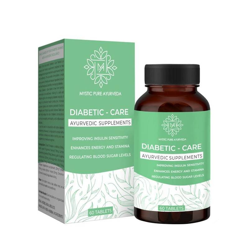 Mystic Diabetic Care Tablets for Control Blood Sugar Levels & Improve Energy Naturally - 60Tab 2 Mystic Diabetic Care Tablets for Control Blood Sugar Levels & Improve Energy Naturally - 60Tab