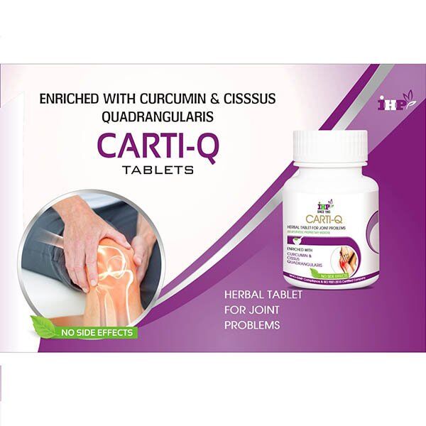 IHP Carti-Q Tablets Reduces Uric Acid and Joint Pain - 30 Tablets 3 Carti-Q Tablets