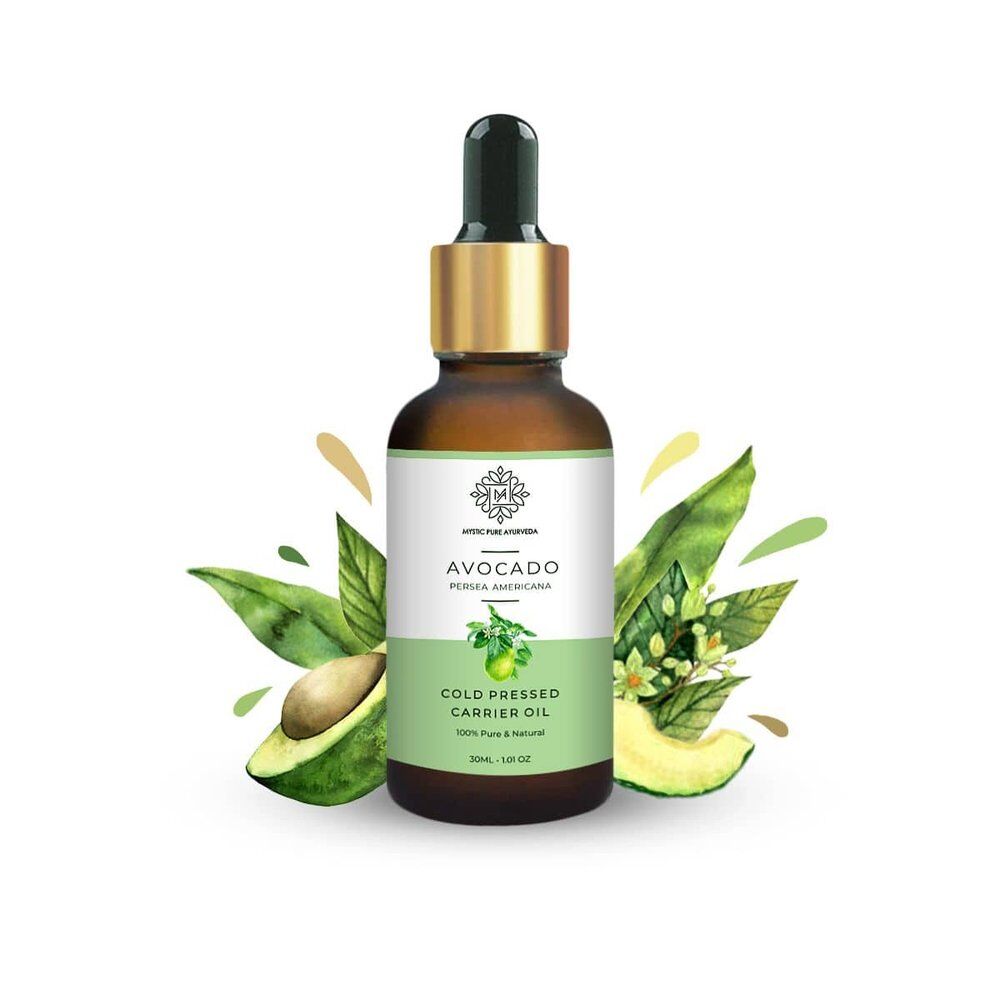 Avocado Oil Cold Pressed Unrefined 100% Pure Natural Carrier Oil for Skin, Hair & Massage - 30ml 2 Avocado Oil Cold Pressed Unrefined 100% Pure Natural Carrier Oil for Skin, Hair & Massage - 30ml