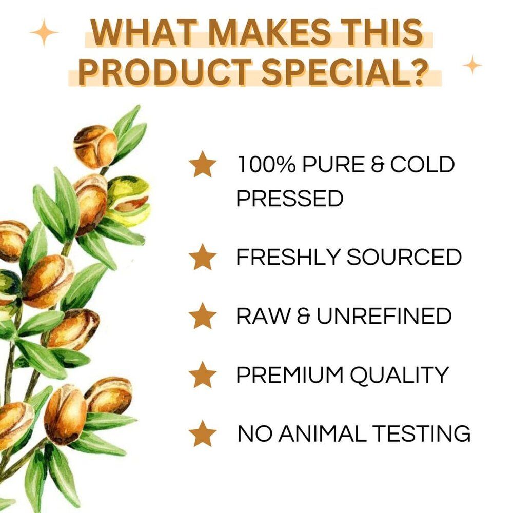 Mystic Pure Argan Oil For Hair & Skin Care - Natural and Organic- 30ml 5 Mystic Pure Argan Oil For Hair & Skin Care - Natural and Organic- 30ml - Image 4