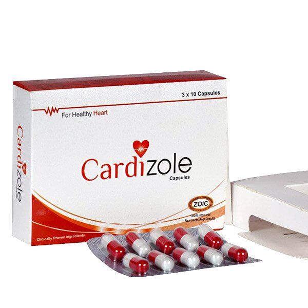 Zoic Cardizole Capsules for Healthy Heart & -30caps 2 Ayur cardizol