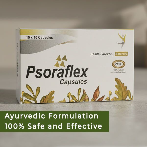 Psoraflex Capsules Ayurvedic Solution for Skin Infections - 60 Caps 2 Psoraflex Capsules Ayurvedic Solution for Skin Infections - 60 Caps